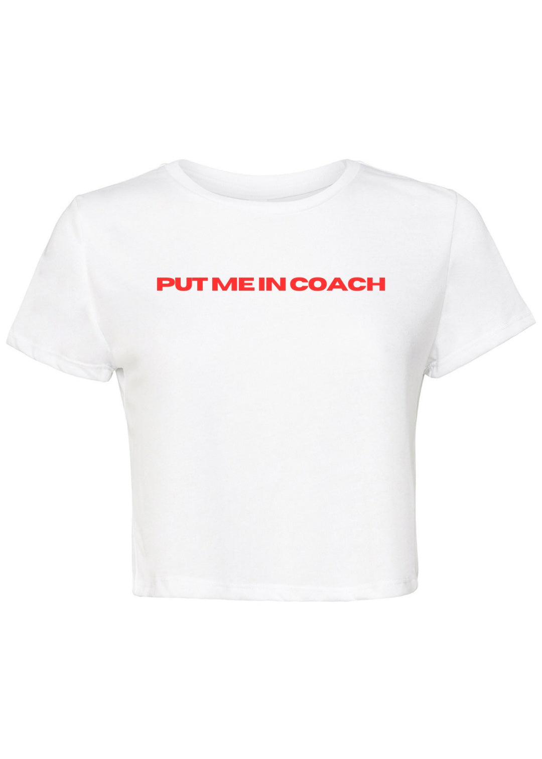 Put Me In Coach Baby Tee