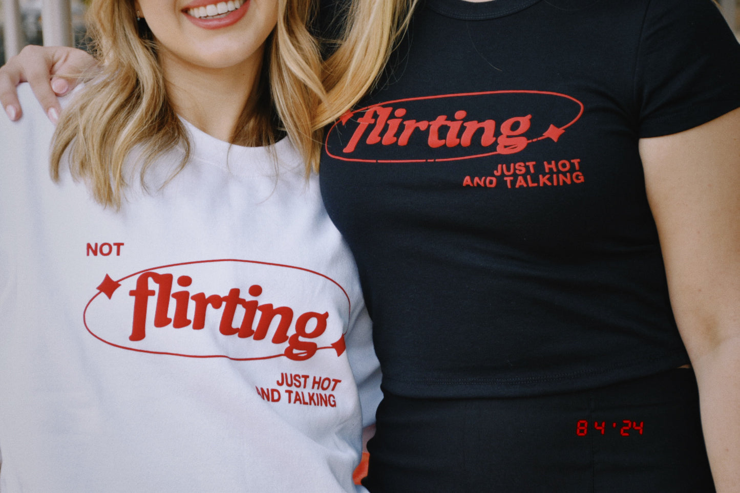 Not Flirting Baby Tee