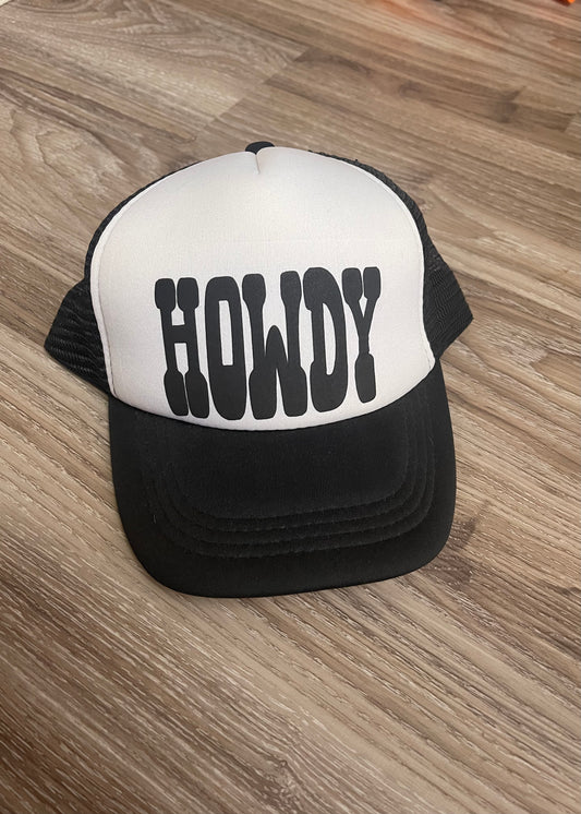 Black howdy hat (kids size)