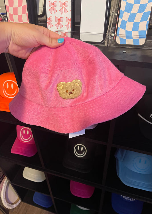 teddy bear bucket hat