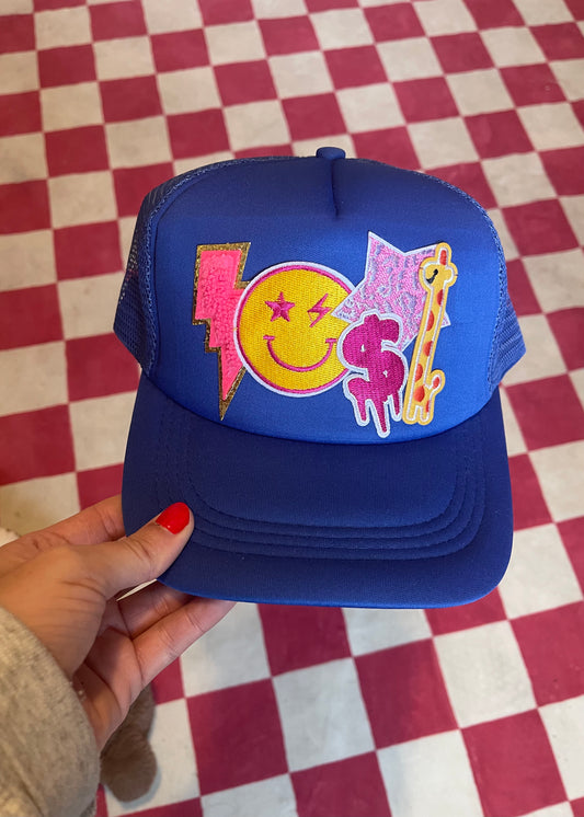 one of a kind patch hat